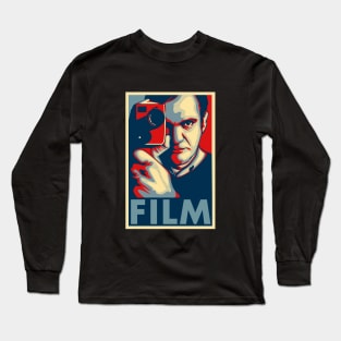 Quentin Tarantino "Film" Poster Long Sleeve T-Shirt